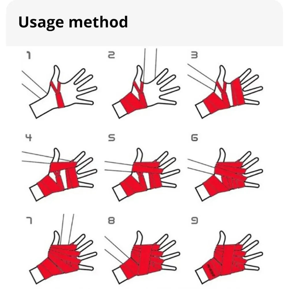 Cotton Boxing Bandage Muay Thai Wrist Wraps